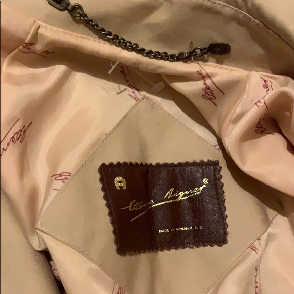 VINTAGE ETIENNES AIGNER DOUBLE BREASTED COAT - Picture 10 of 10